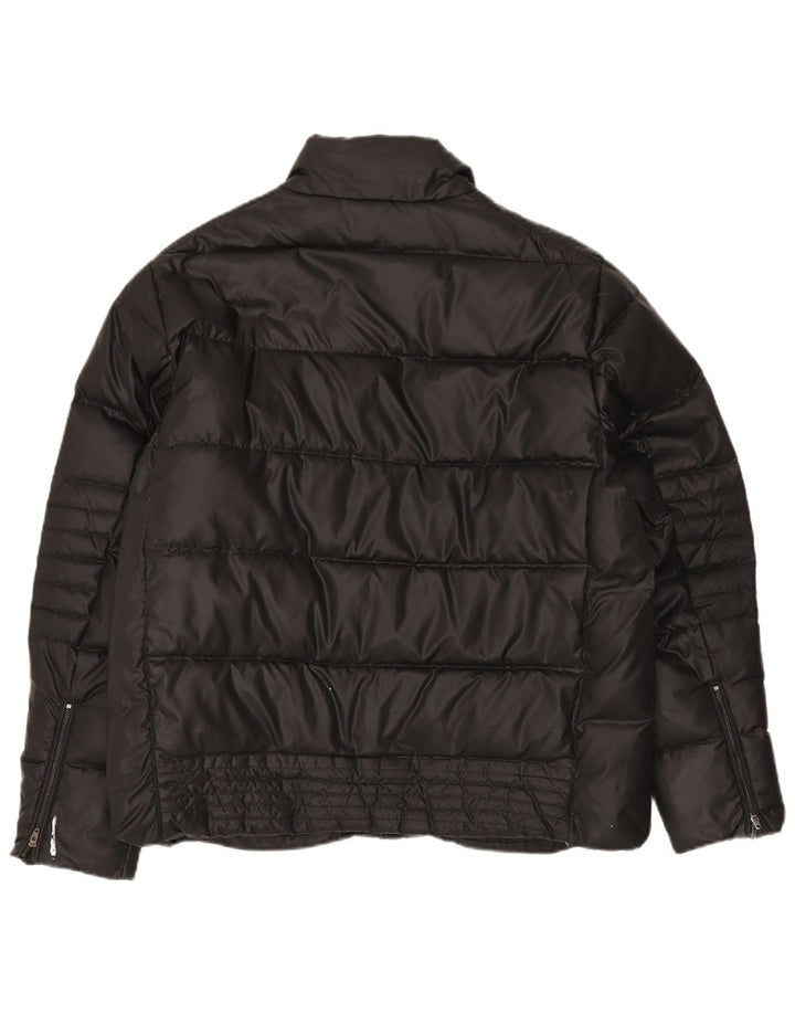 Мужская стеганая куртка Dkny UK 42 XL, черный полиэстер
