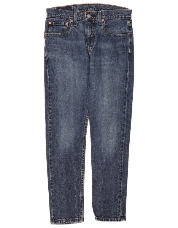 Мужские зауженные зауженные джинсы Levi's 512 W31 L30 синие, хлопок