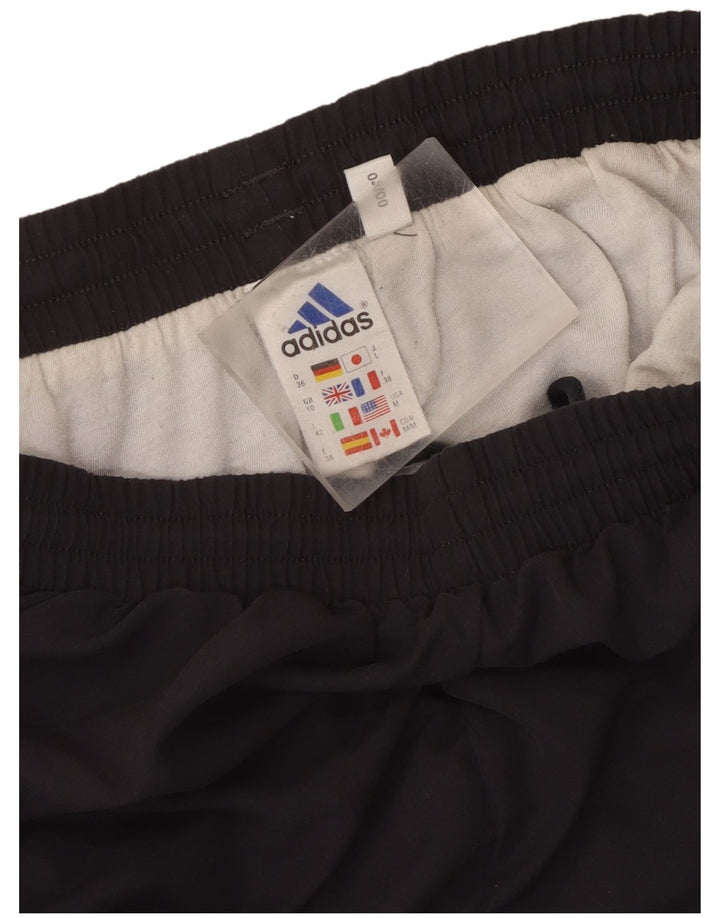 Женские спортивные брюки Adidas UK 10, маленькие, темно-синие, полиэстер