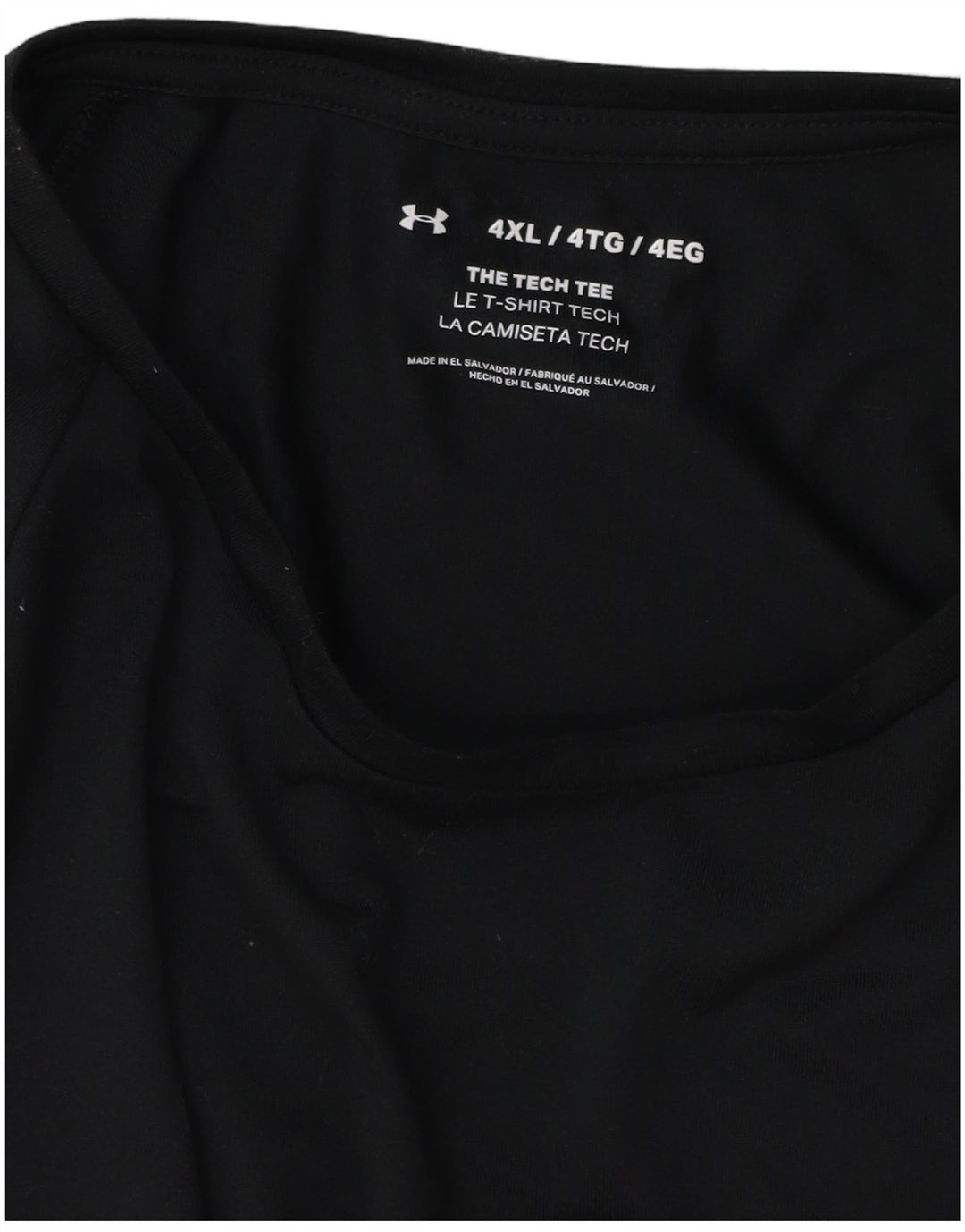 Мужская футболка UNDER ARMOR 4XL черная