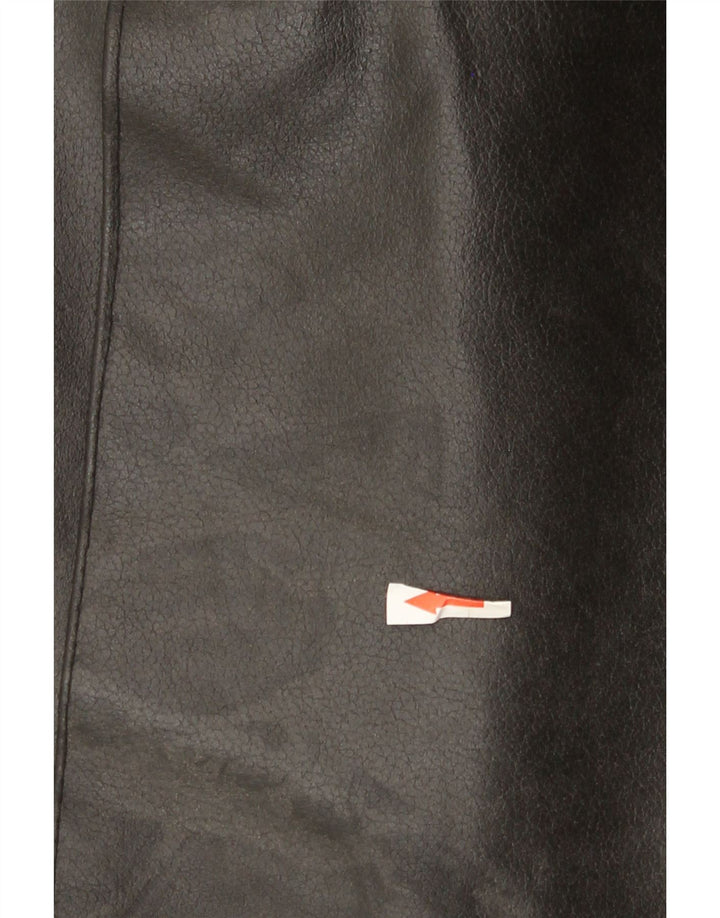 Мужское кожаное пальто Blustaff UK 38 Среднее черное кожаное