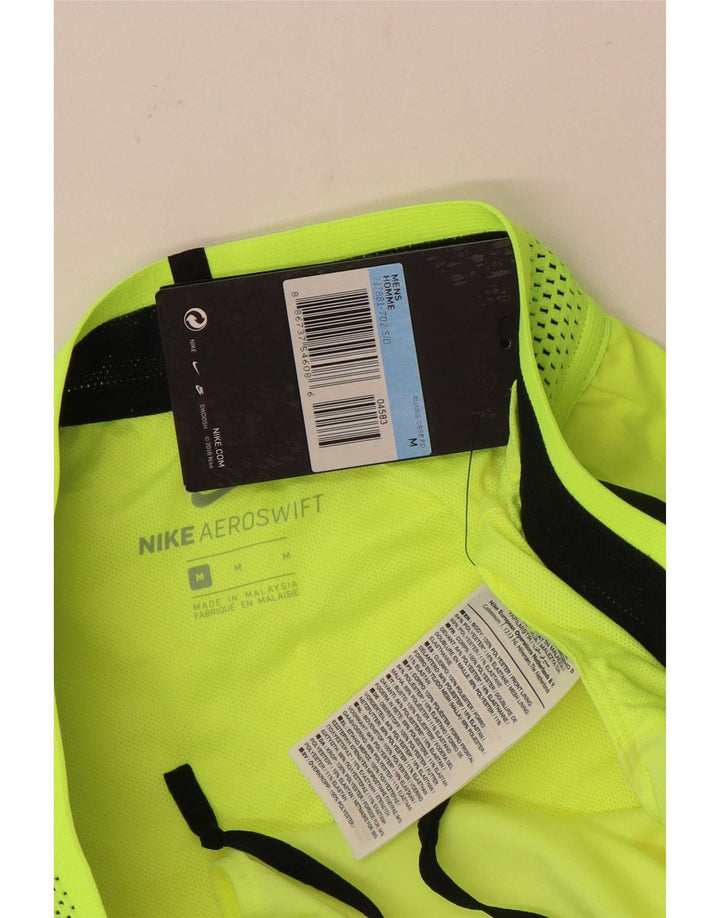 Мужские спортивные шорты Nike, средний желтый полиэстер