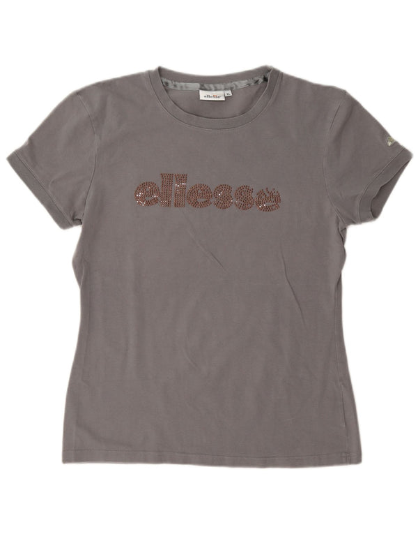 Женская футболка с рисунком Ellesse Top UK 18 XL Серая