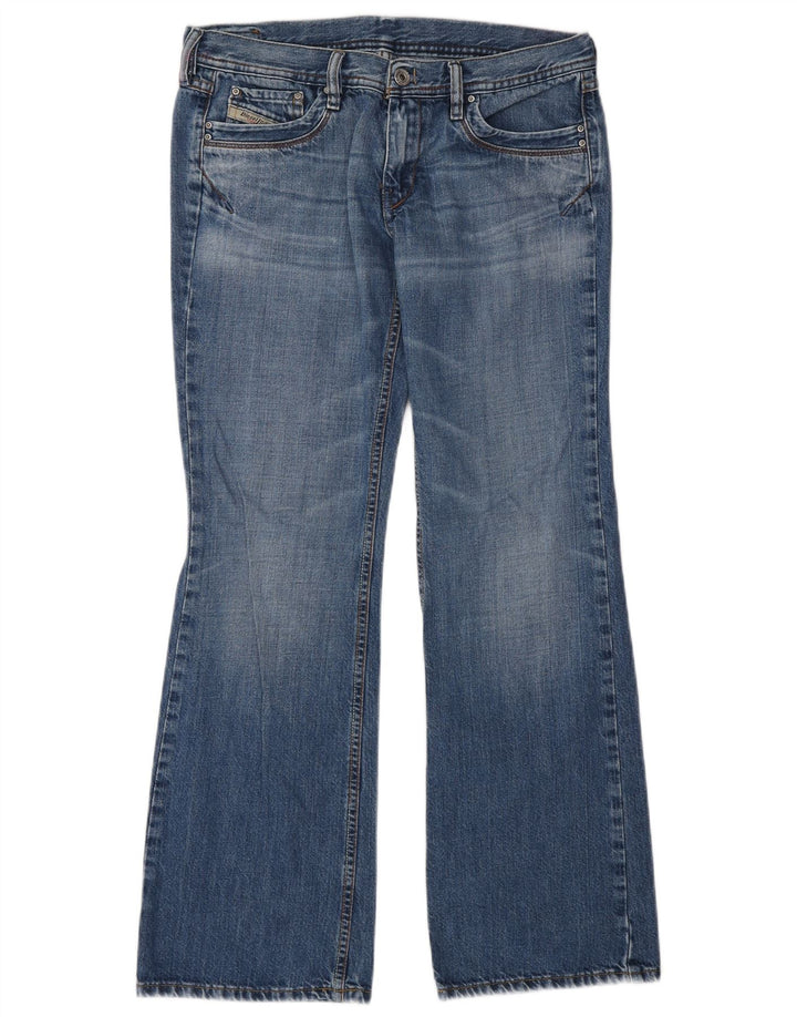 Женские джинсы Diesel Bootcut W28 L30 синие, хлопок