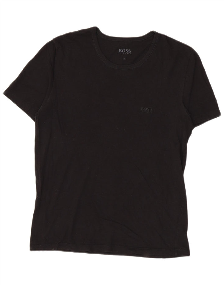 Мужская футболка Hugo Boss Top Medium Black Cotton