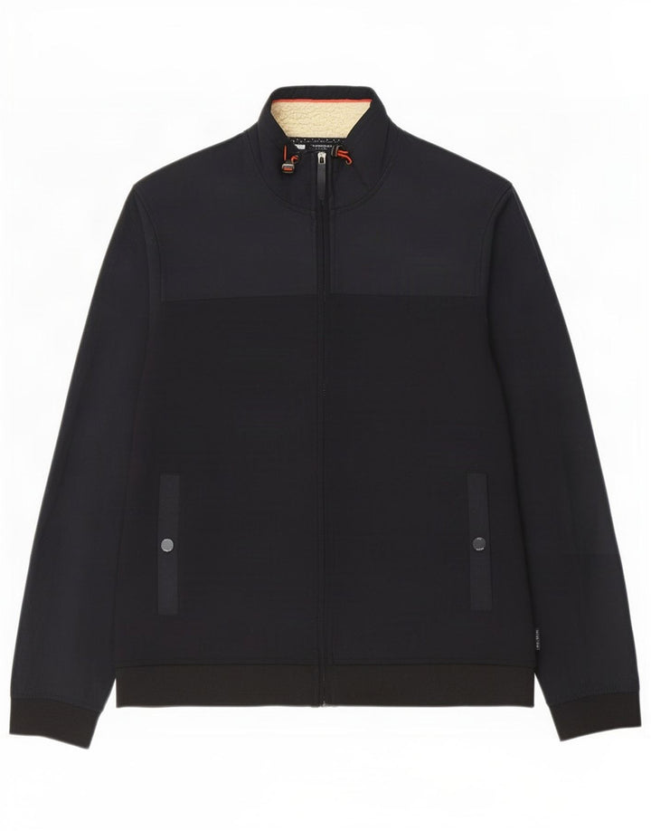 Топ куртка мужского спортивного костюма Ted Baker Размер 5 XL Темно-синий Цветной блок