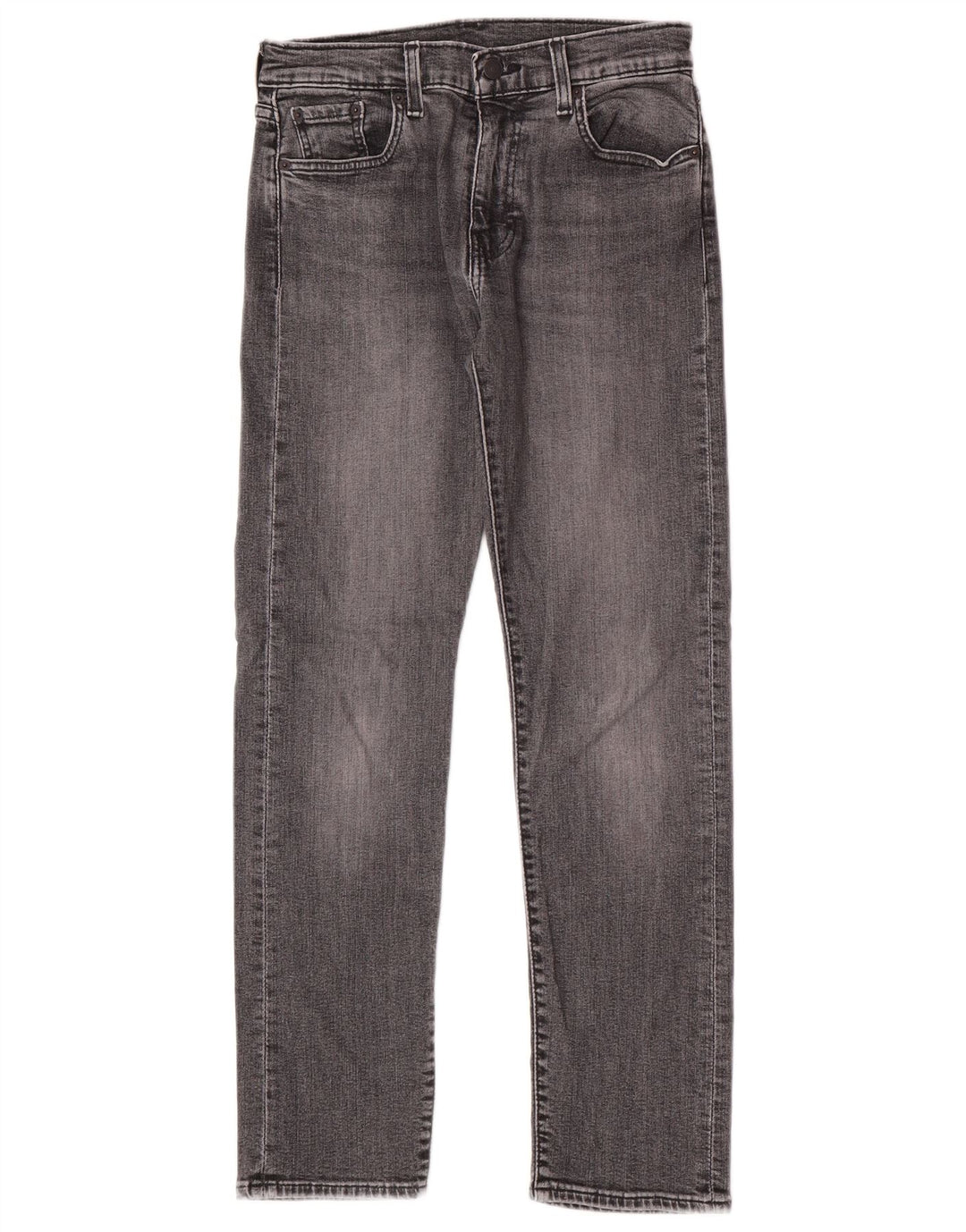 Мужские узкие джинсы Levi's W30 L32 Серые хлопковые