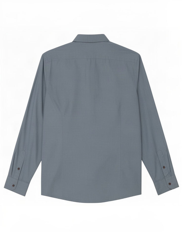 Мужская рубашка Ted Baker, размер 5 XL, синяя, хлопок