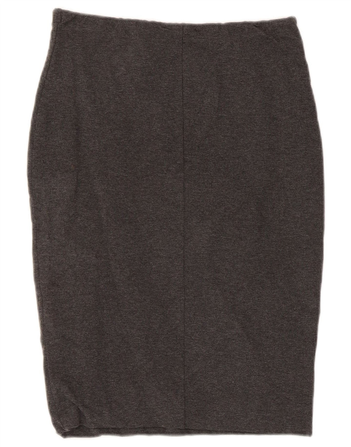 Женская юбка-карандаш Zara Medium W28, серый хлопок
