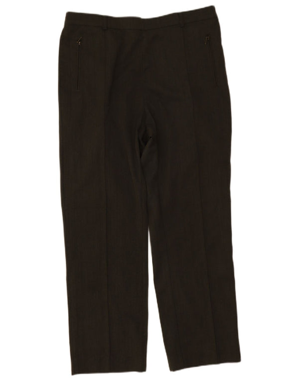 Женские укороченные брюки Marks & Spencer UK 14, большие W32 L26, хаки