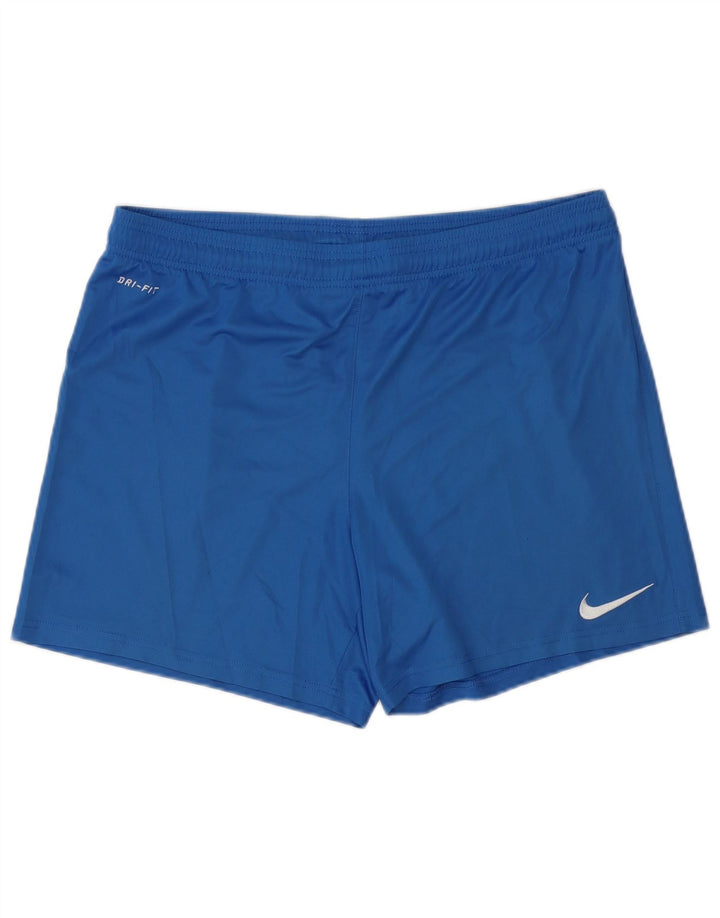 Мужские спортивные шорты Nike Dri Fit, большие синие, полиэстер