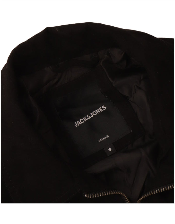 Мужская куртка Jack & Jones UK 36, маленькая, черная