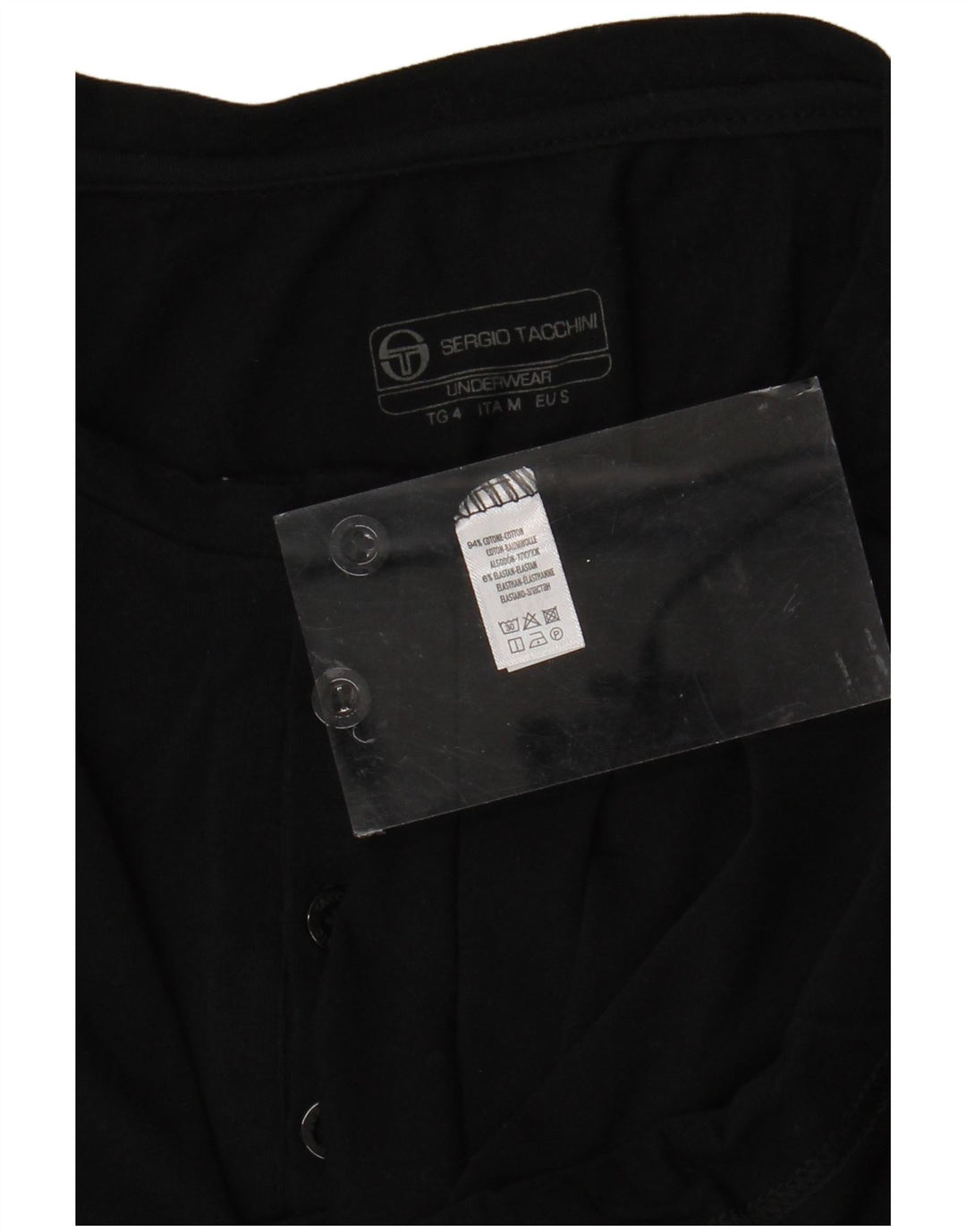 Мужская футболка SERGIO TACCHINI, маленький черный хлопок