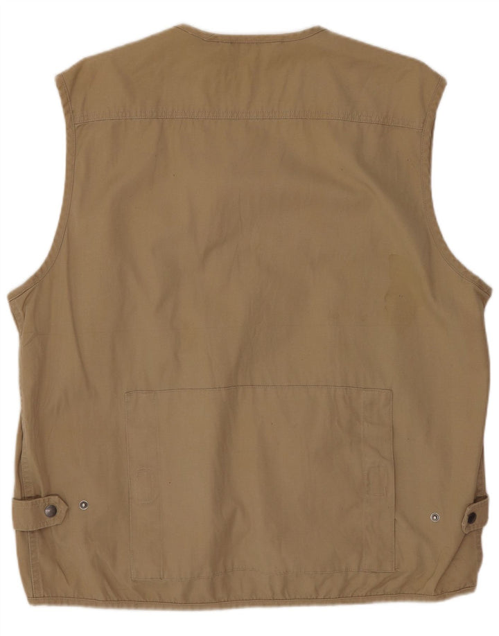 Мужской универсальный жилет Blue Side UK 40, большой коричневый цвет