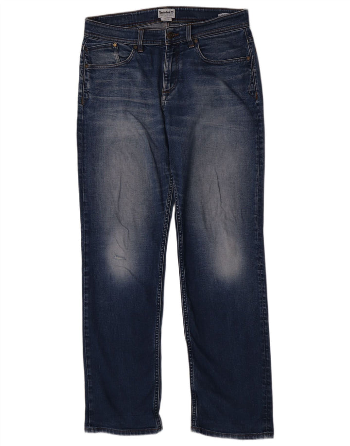 Мужские прямые джинсы Timberland Clark W32 L32 синие, хлопок