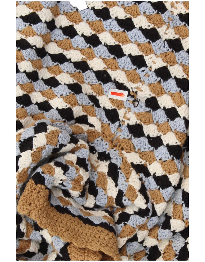 Женский укороченный свитер с вырезом лодочкой ZARA, Великобритания, 14, большой, разноцветный