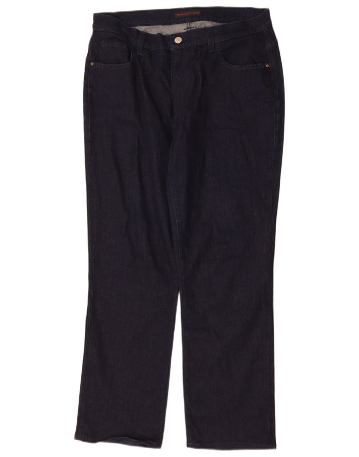 Женские прямые джинсы Trussardi IT 48 XL W34 L28 Темно-синий полиэстер