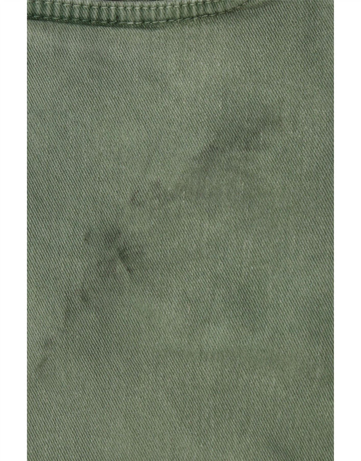 Мужские джинсовые шорты Gas W32, средний зеленый хлопок, хлопок