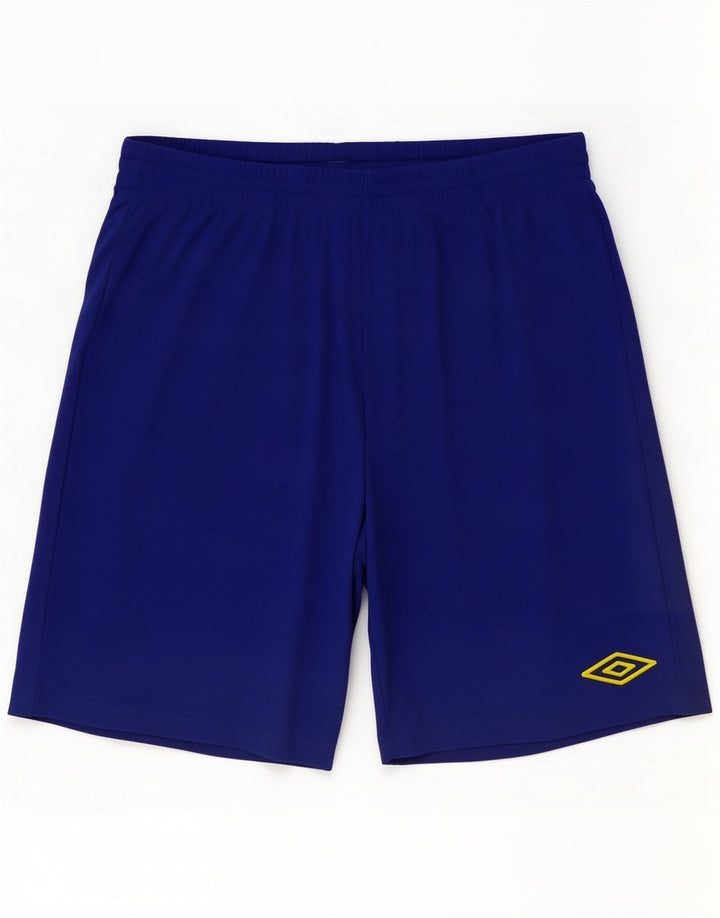 Мужские спортивные шорты Umbro, большие синие, полиэстер