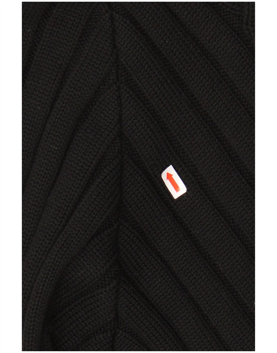 ВИНТАЖНЫЙ женский джемпер с круглым вырезом, Великобритания 20 2XL, черный