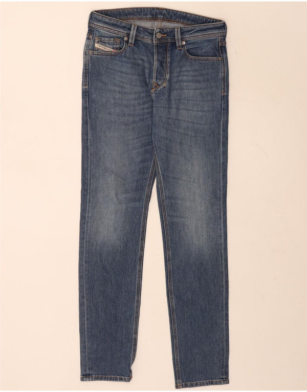 Мужские узкие джинсы Diesel W28 L32 синие