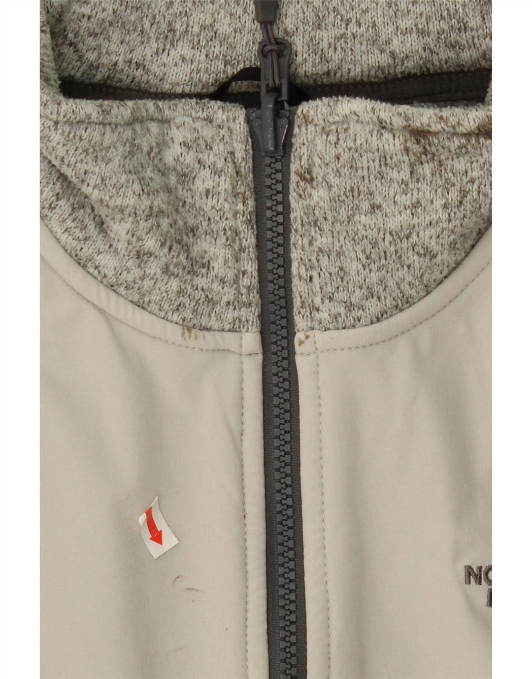 THE NORTH FACE Womens Tracksuit Top Jacket UK 16 Large Grey Colourblock Vintage The North Face and Second-Hand The North Face from Messina Hembry 