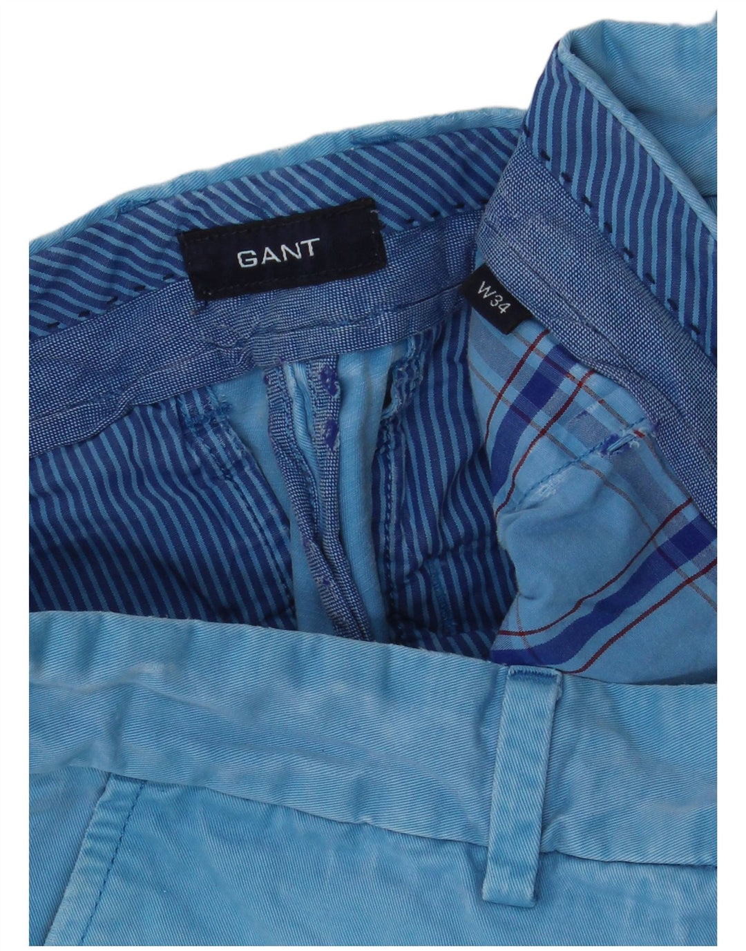 Мужские шорты чинос GANT W34, большие синие