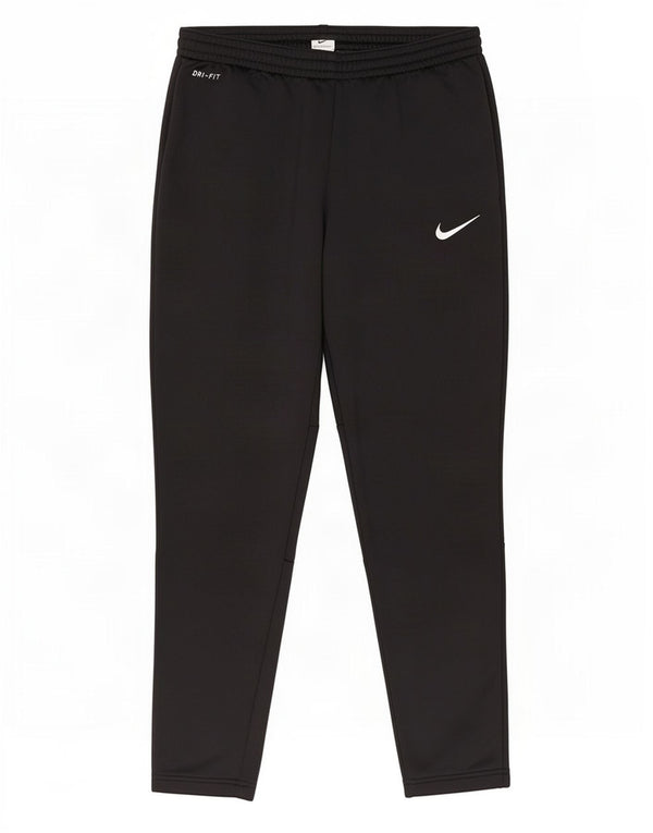 Nike Mens Dri Fit Tracksuit Trousers Medium Black Polyester