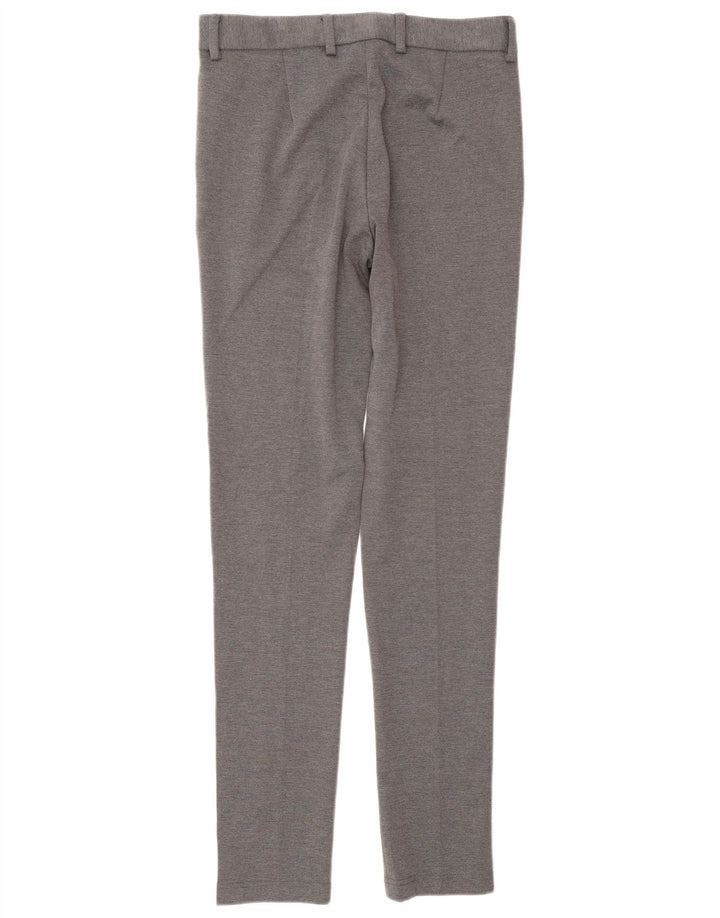 Женские узкие брюки чинос Jack & Jones XS W28 L32 серого цвета из полиэстера