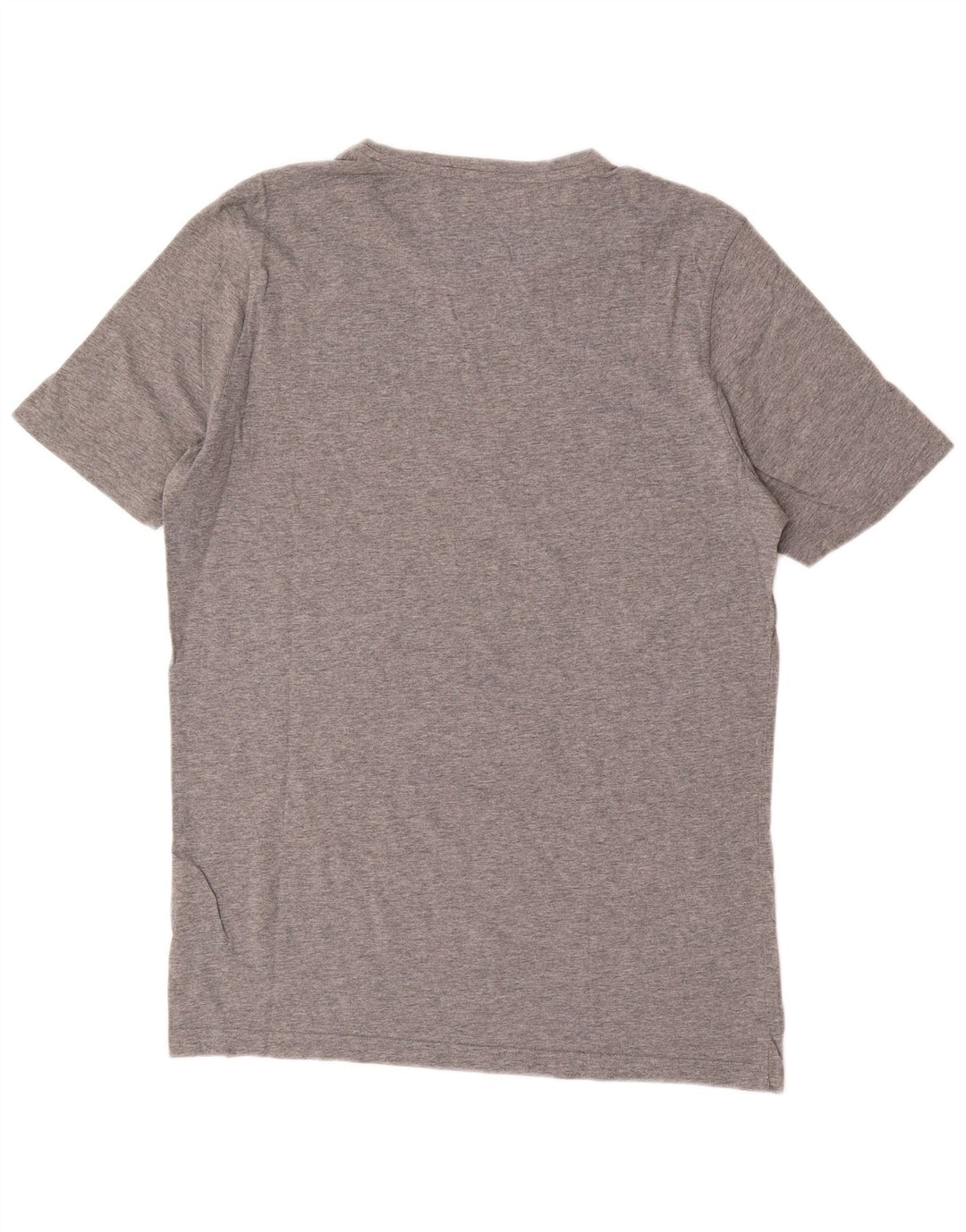 PUMA Mens Graphic T-Shirt Top Large Grey Cotton