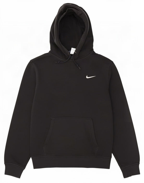 Мужской джемпер с капюшоном Nike, средний черный, хлопок