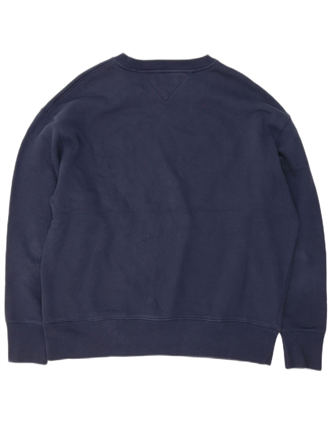 TOMMY HILFIGER Мужской свитер джемпер 2XL темно-синий хлопок