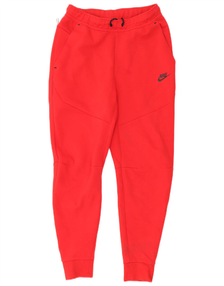 Мужские спортивные брюки Nike, маленькие красные хлопковые брюки для бега