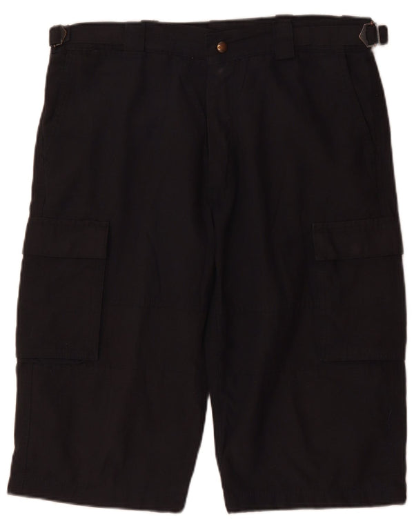 Мужские шорты карго VINTAGE W36, большие, темно-синие