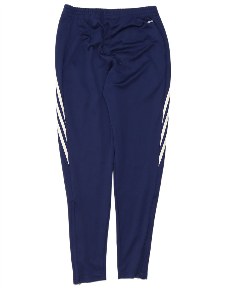 Мужские спортивные брюки Adidas Climalite, маленькие темно-синие, полиэстер