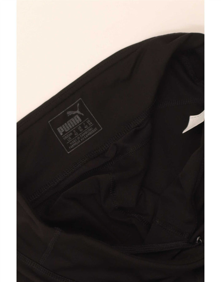 Женские леггинсы-капри Puma UK 14, средние черные