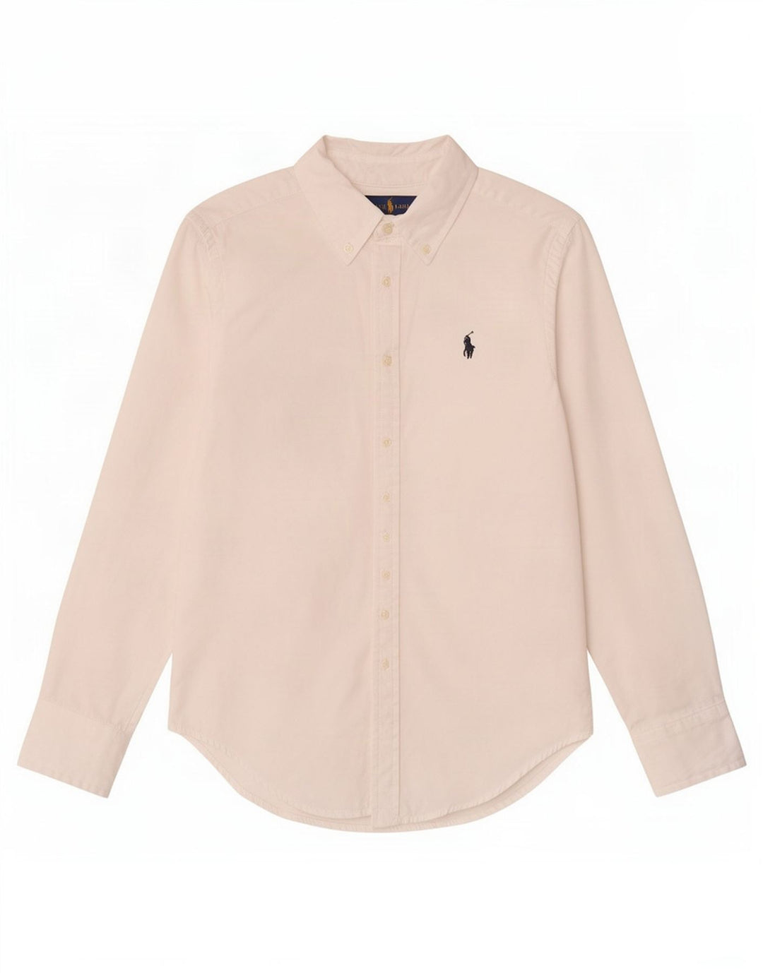 Рубашка для мальчика Ralph Lauren 7-8 лет, белая, хлопковая