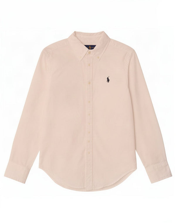 Рубашка для мальчика Ralph Lauren 7-8 лет, белая, хлопковая