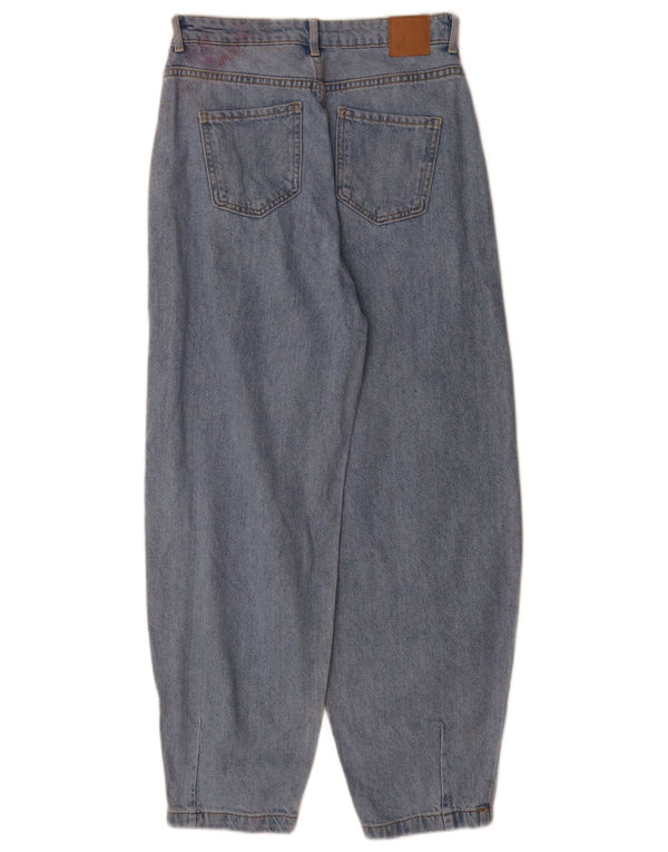 Женские джинсы с завышенной талией Zara EU 34 2XS W24 L29, синие, хлопок
