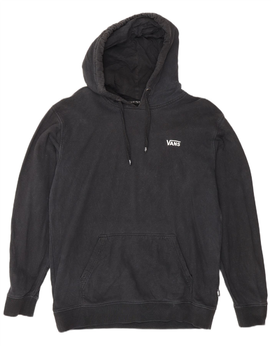 Мужской джемпер с капюшоном Vans, средний черный, хлопок