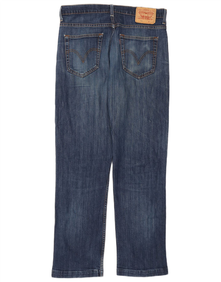 Женские прямые джинсы Levi's 752 W33 L31 синие, хлопок
