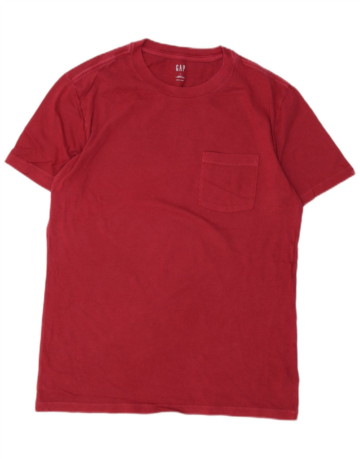 Мужская футболка Gap, маленький красный хлопок