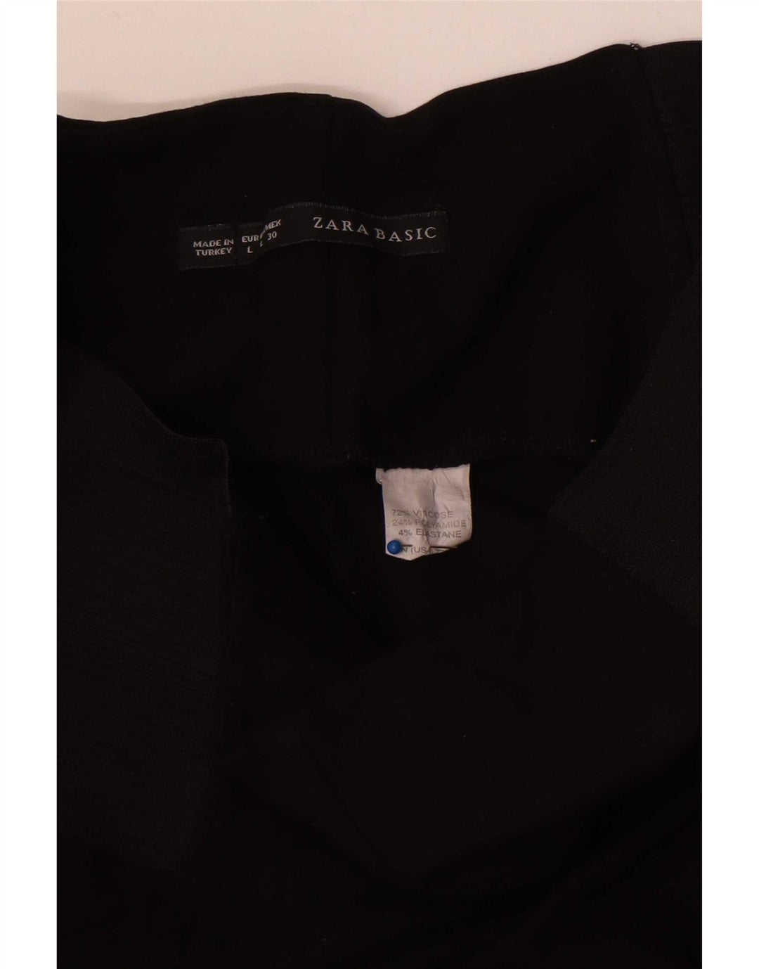 Женские леггинсы Zara, большие черные из вискозы с цветными блоками