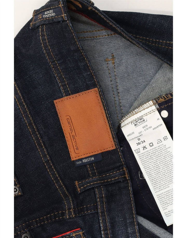 Мужские узкие джинсы CAMEL ACTIVE Houston W36 L34, темно-синий, хлопок