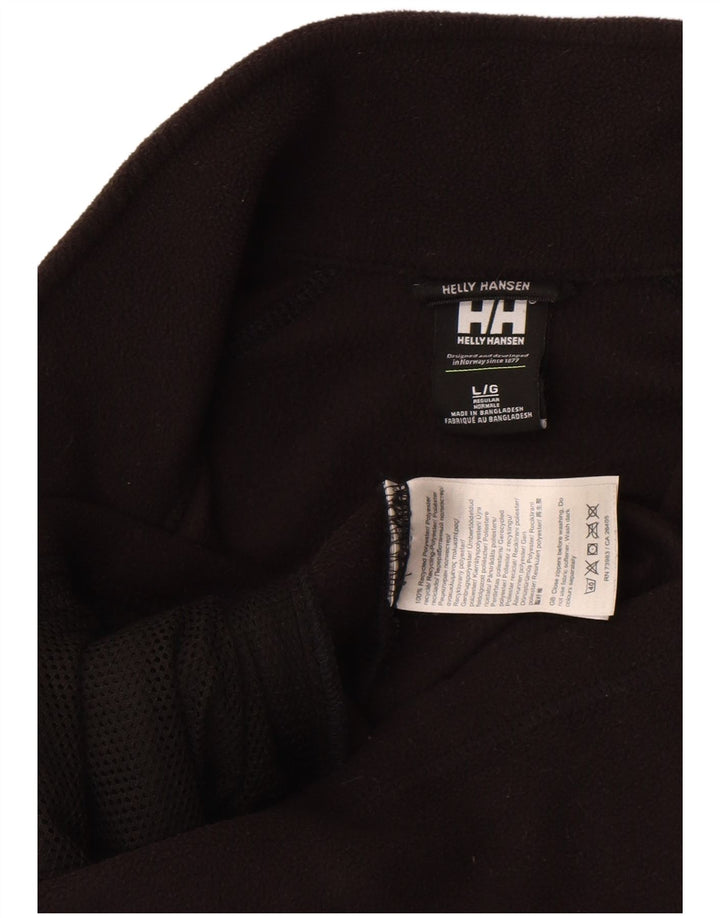 Мужская флисовая куртка Helly Hansen UK 40, большая черная, полиэстер