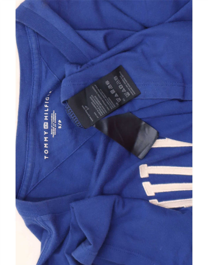 Мужская футболка Tommy Hilfiger Regular с графическим рисунком, маленький синий хлопок