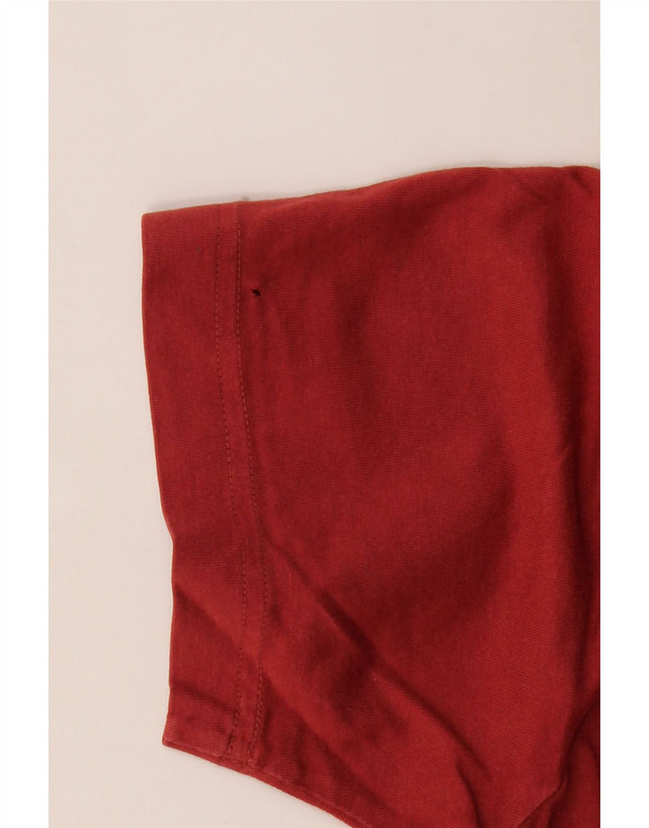 Мужская футболка с рисунком ADIDAS, средний красный