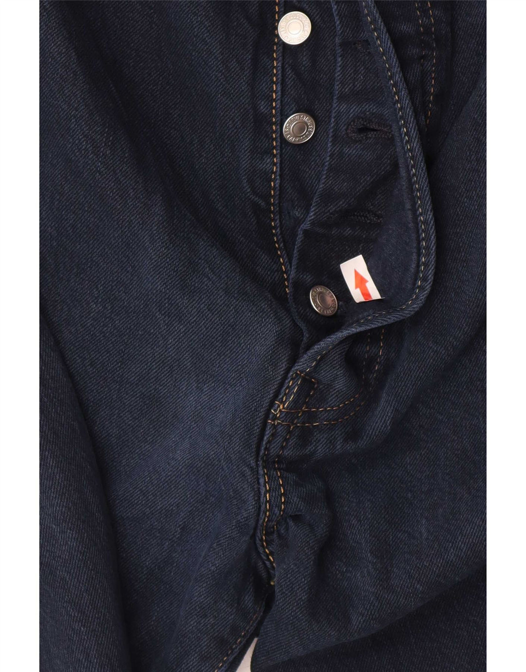 Мужские прямые джинсы Levi's 501 W42 L32 Темно-синие
