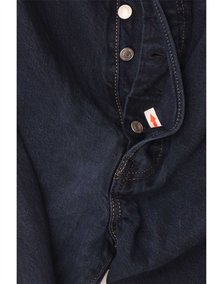 Мужские прямые джинсы Levi's 501 W42 L32 Темно-синие