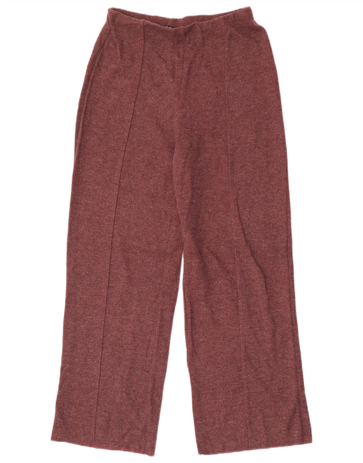 Женские спортивные брюки ZARA UK 8, малый бордовый полиэстер